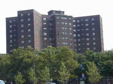 photo of martin luther king jr. houses (from 113 looking north)