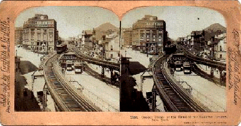 stereoptycon image of Cooper Union, 1903