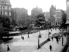 General view
of what is now City Hall Park, in front of the building