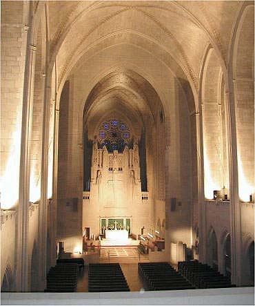 Church of the Heavenly Rest - Nave and Reredos